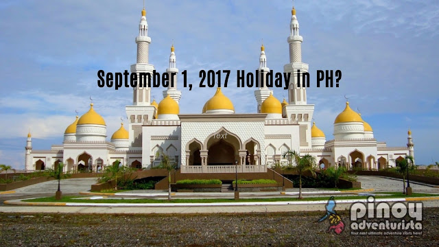 Eidul Adhan Holiday Philippines September 1 2017