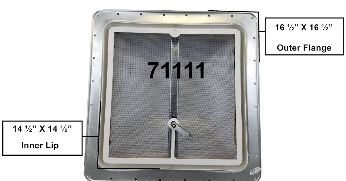 Heng's RV Roof Vent Inner Ceiling Garnish or Trim Ring Sizes classacustoms