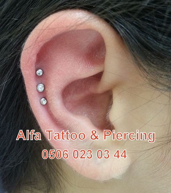 ALFA TATTOO &amp; PİERCİNG Bakırköy Piercing Delenler