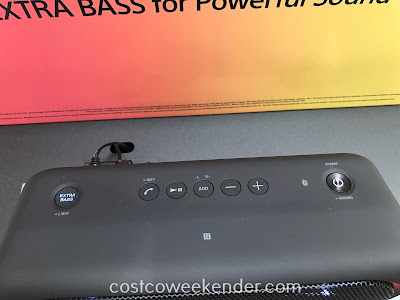 Sony SRS-XB40 Wireless Speaker: portable and easy to take with you