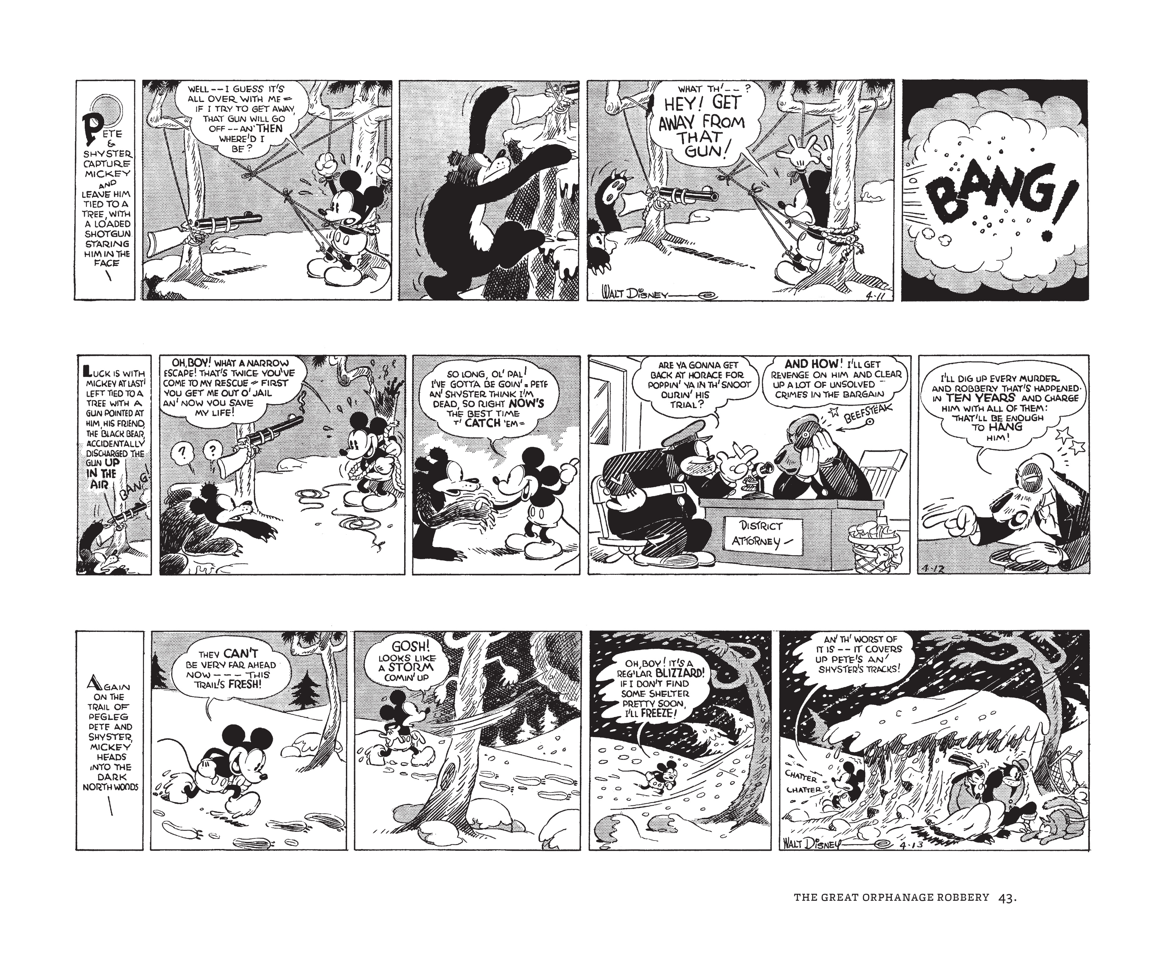Read online Walt Disney's Mickey Mouse by Floyd Gottfredson comic -  Issue # TPB 2 (Part 1) - 43
