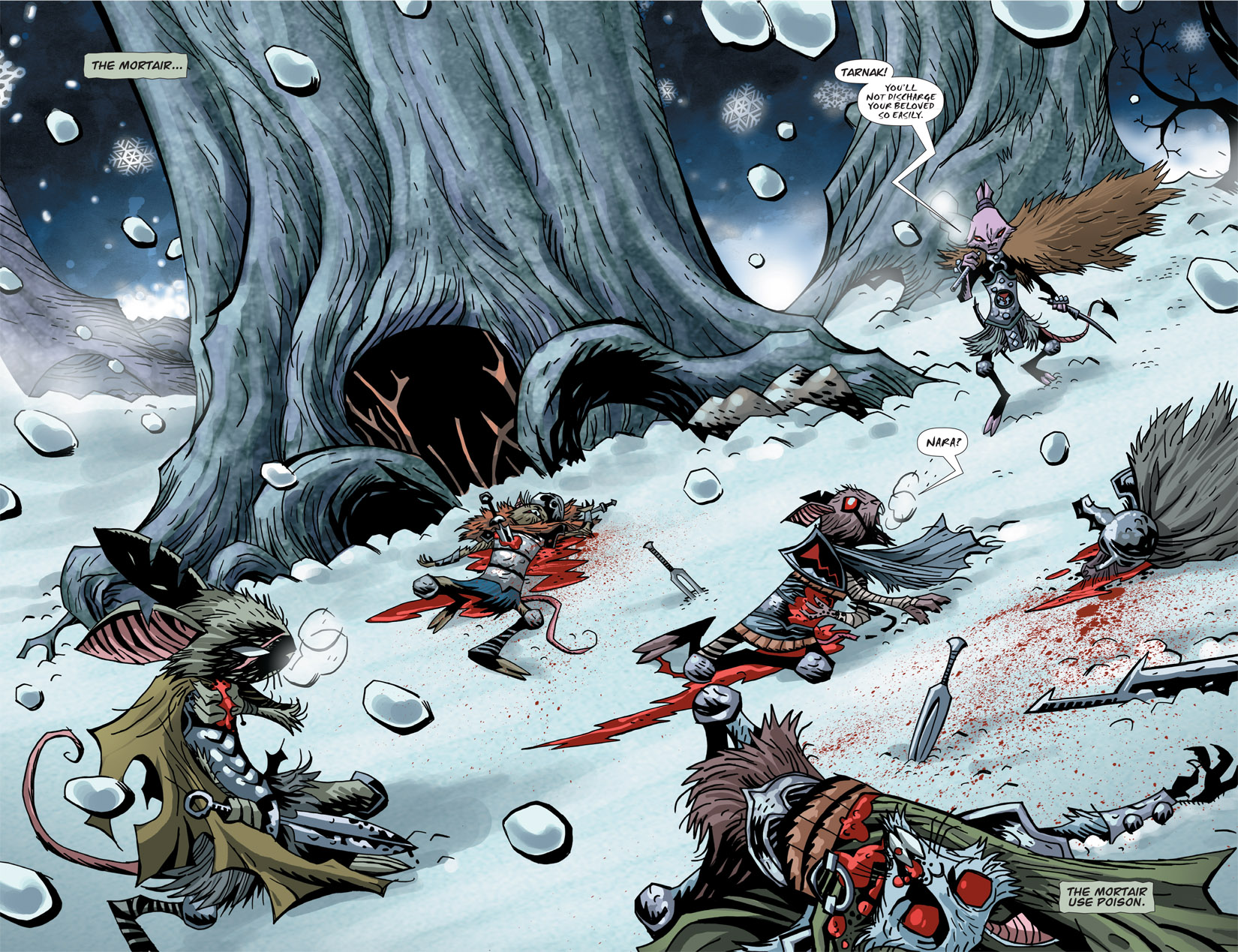 Read online The Mice Templar Volume 3: A Midwinter Night's Dream comic -  Issue #6 - 22