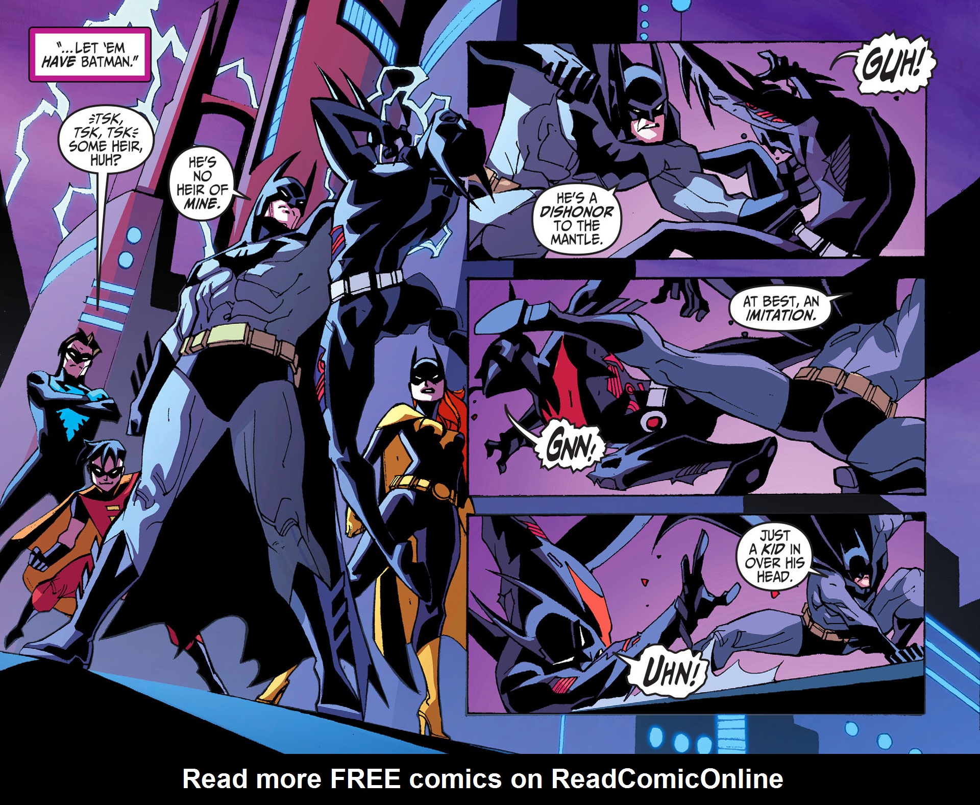 Read online Batman Beyond 2.0 comic -  Issue #5 - 5