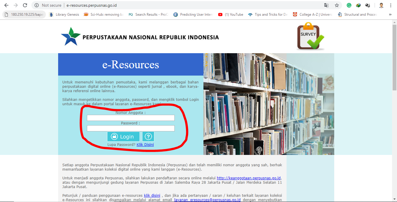 Cara Download Jurnal Nasional Dan Internasional Resmi Dari Perpustakaan Nasional Ri