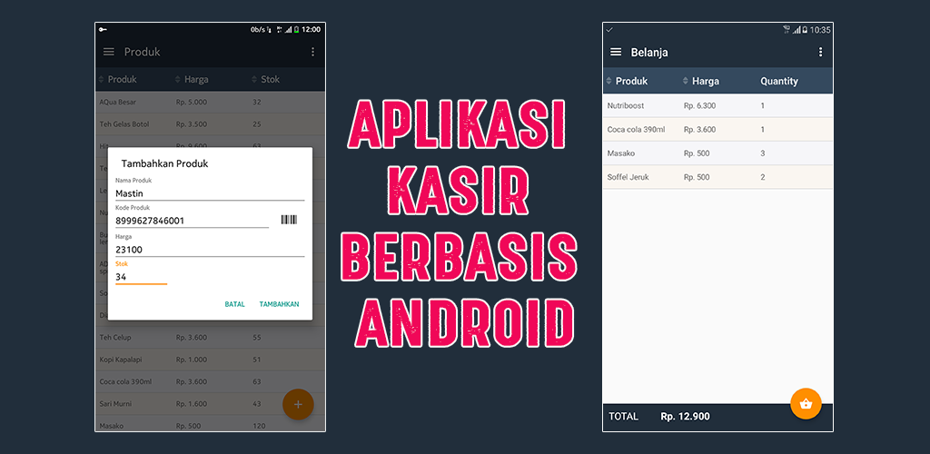 Source Code Aplikasi Kasir Berbasis Android Codot Dev