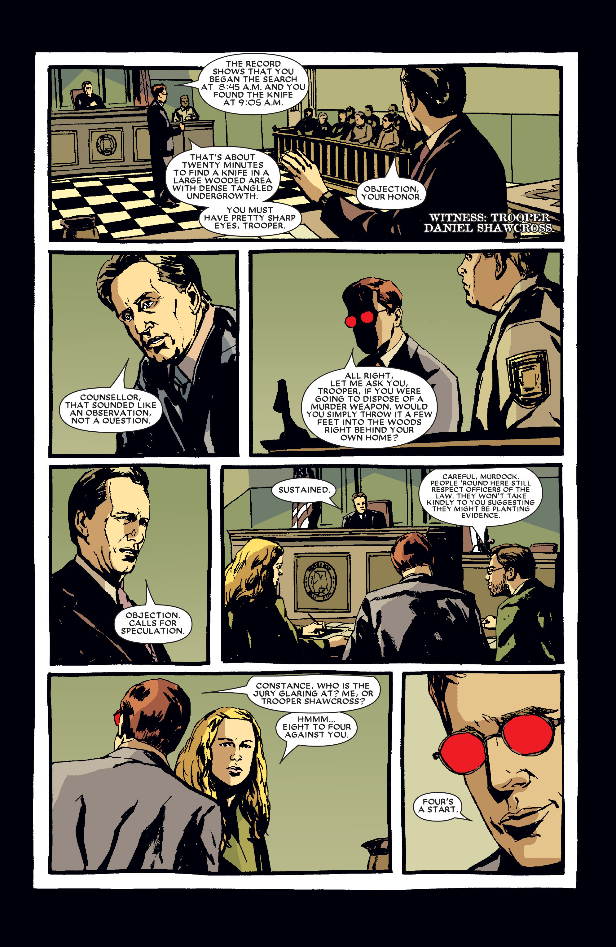 Read online Daredevil: Redemption comic -  Issue #5 - 6