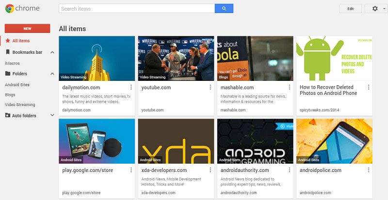 Try Material Design on Bookmark Manager for Chrome Try Material Design on Bookmark Manager for Chrome
