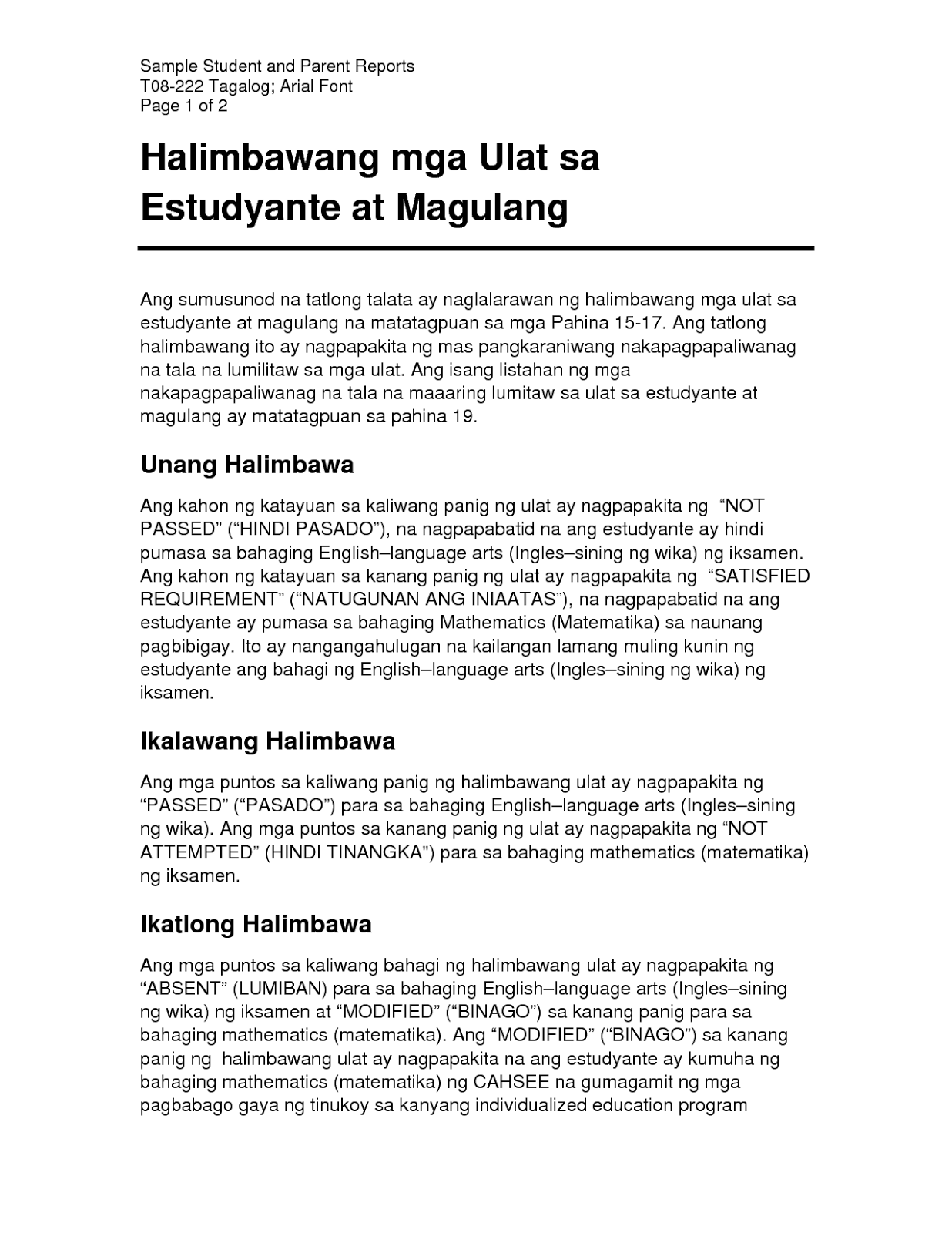 halimbawa ng talata - philippin news collections