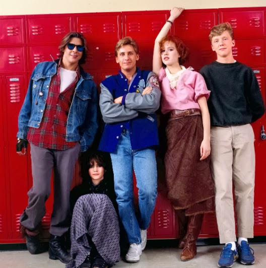 Aspiring to one day be as cool as the teens in John Hughes movies