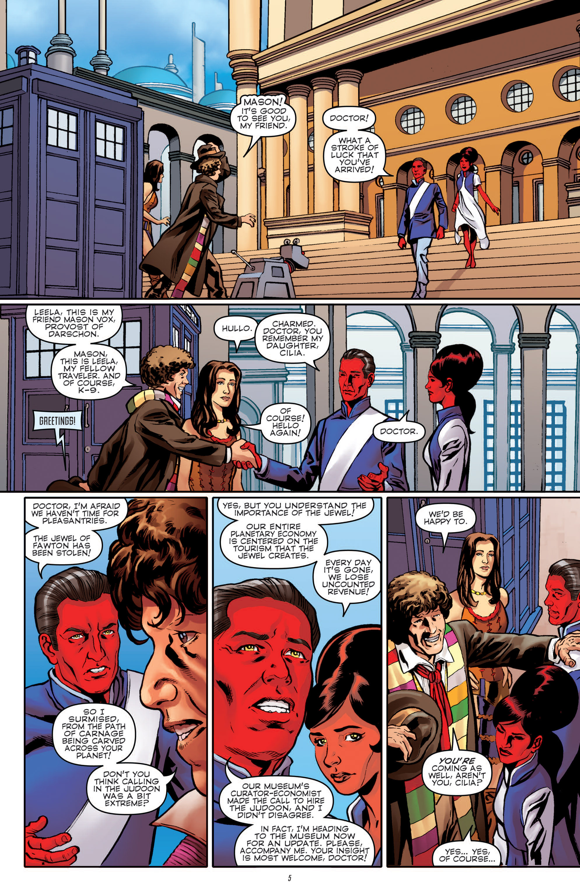 Read online Doctor Who: Prisoners of Time comic -  Issue #4 - 7