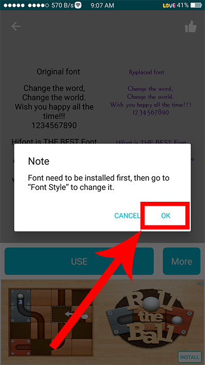 Oppo F3 Change Font Color