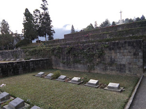 Kohima war cemetery in Kohima in Nagaland