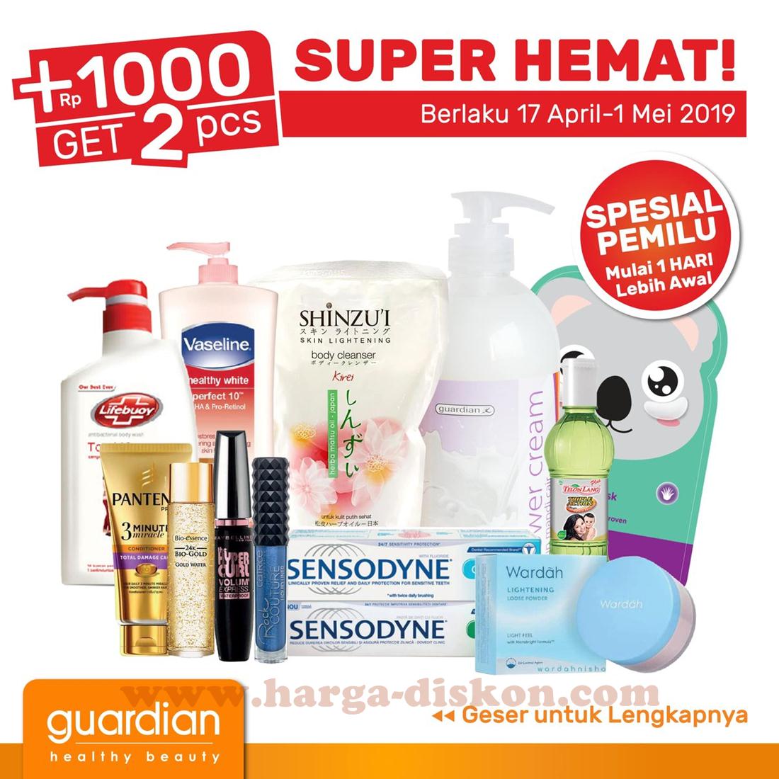 Katalog Promo Guardian Weekly Specials 17 April 1 Mei 2019 News And Talking