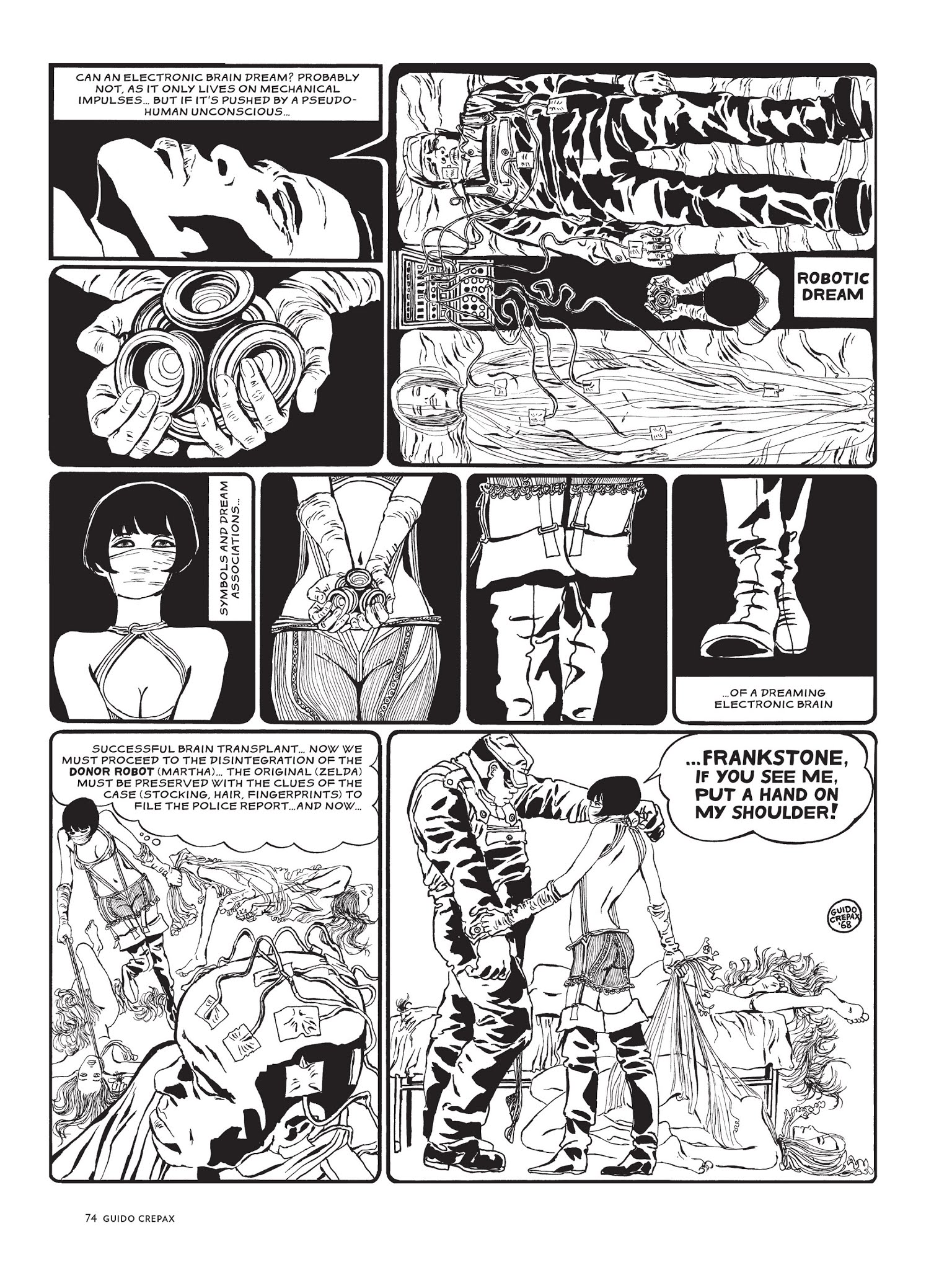 Read online The Complete Crepax comic -  Issue # TPB 2 - 68