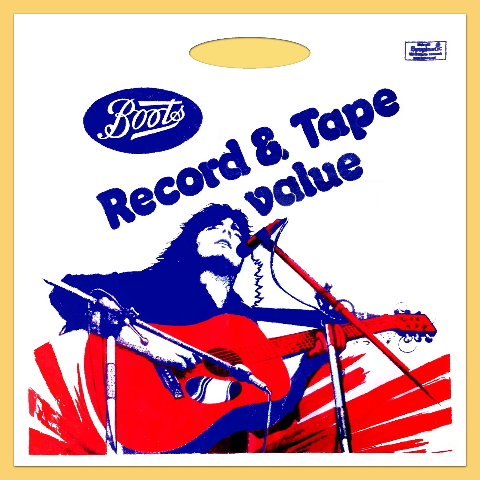 RETRO DUNDEE BOOTS RECORD DEPARTMENT 1970'S