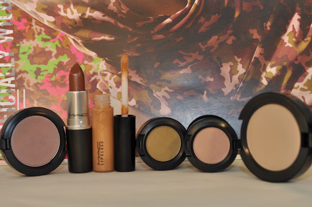 MAC Artificially Wild Collection Swatches, Review - The Shades Of U