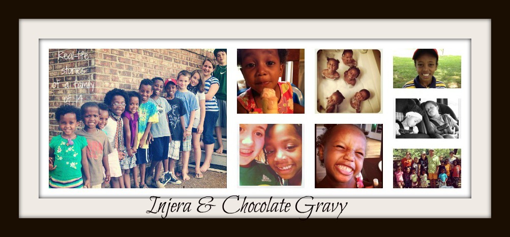 Injera and Chocolate Gravy