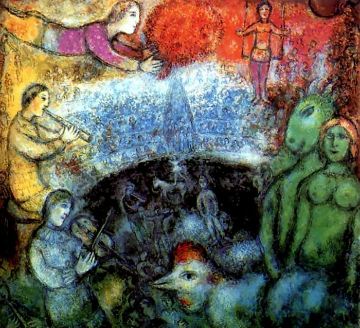 I Violini di Chagall La felicità non è felicità senza una capra che suona il violino