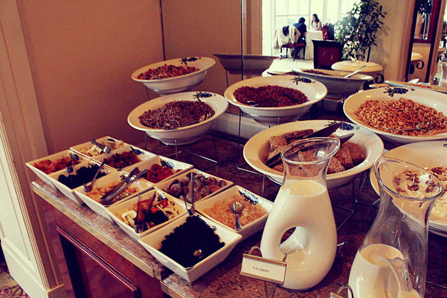 Cape Town Taste Buds Buffet Breakfast Table Bay Hotel