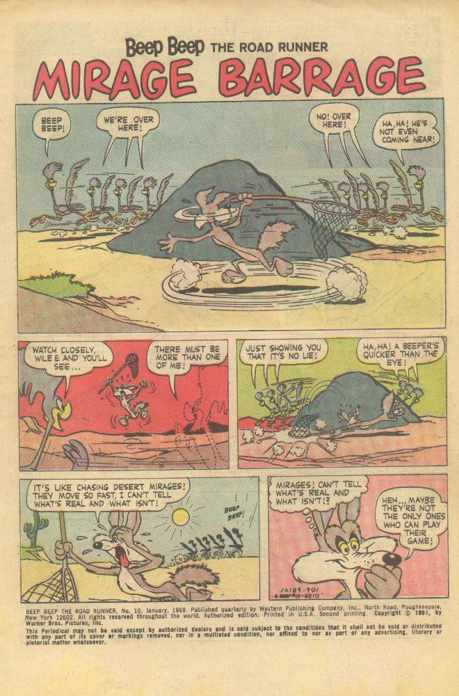 Read online Beep Beep The Road Runner comic -  Issue #10 - 2