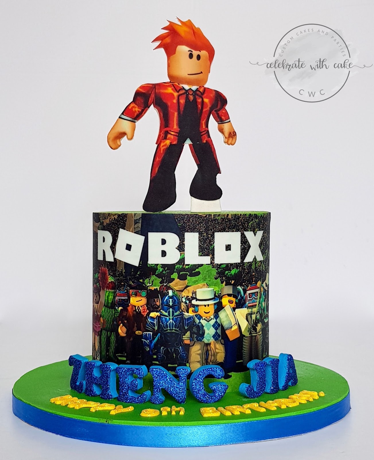 Celebrate With Cake Roblox Single Tier Cake