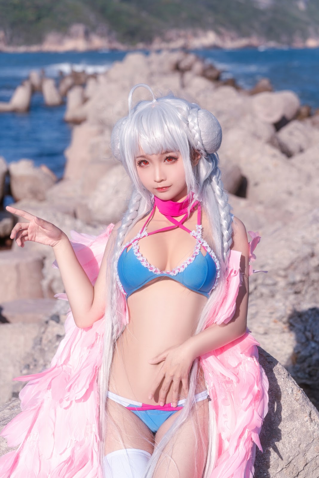 Cosplay [蠢沫沫] 可畏 ( Formidable – Azur Lane )