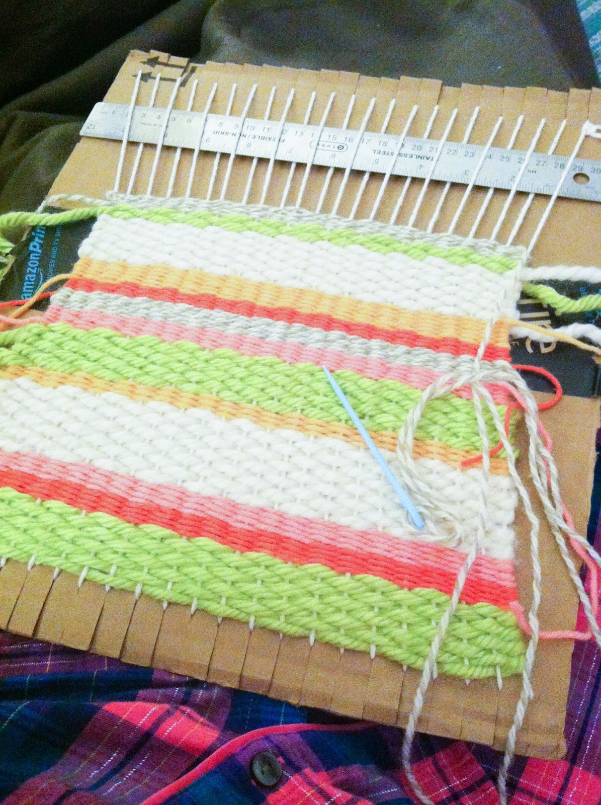 Harvesting Hart: My First Weaving Project