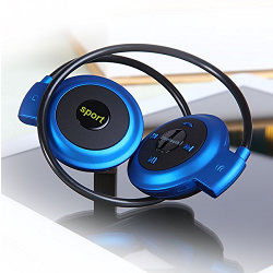 PULSE! Mini Portable Wireless Bluetooth Headset With Mic - Cordless Sports headphones