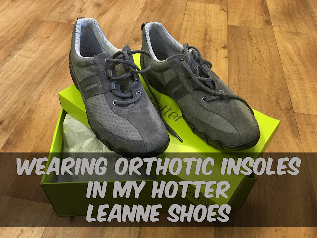 Hotter Leanne shoes are a great choice for use with full length orthotic insoles as they have a removable insole and are deep enough to still be comfortable
