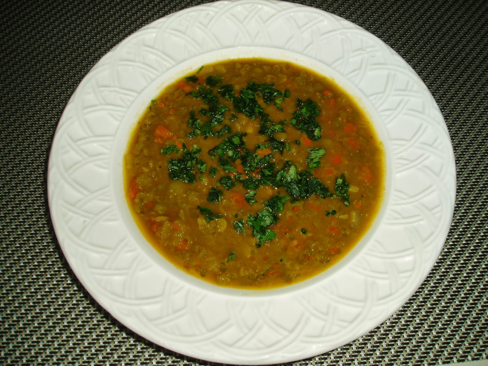 Meatless Mediterranean MoroccanStyle Split Pea Soup