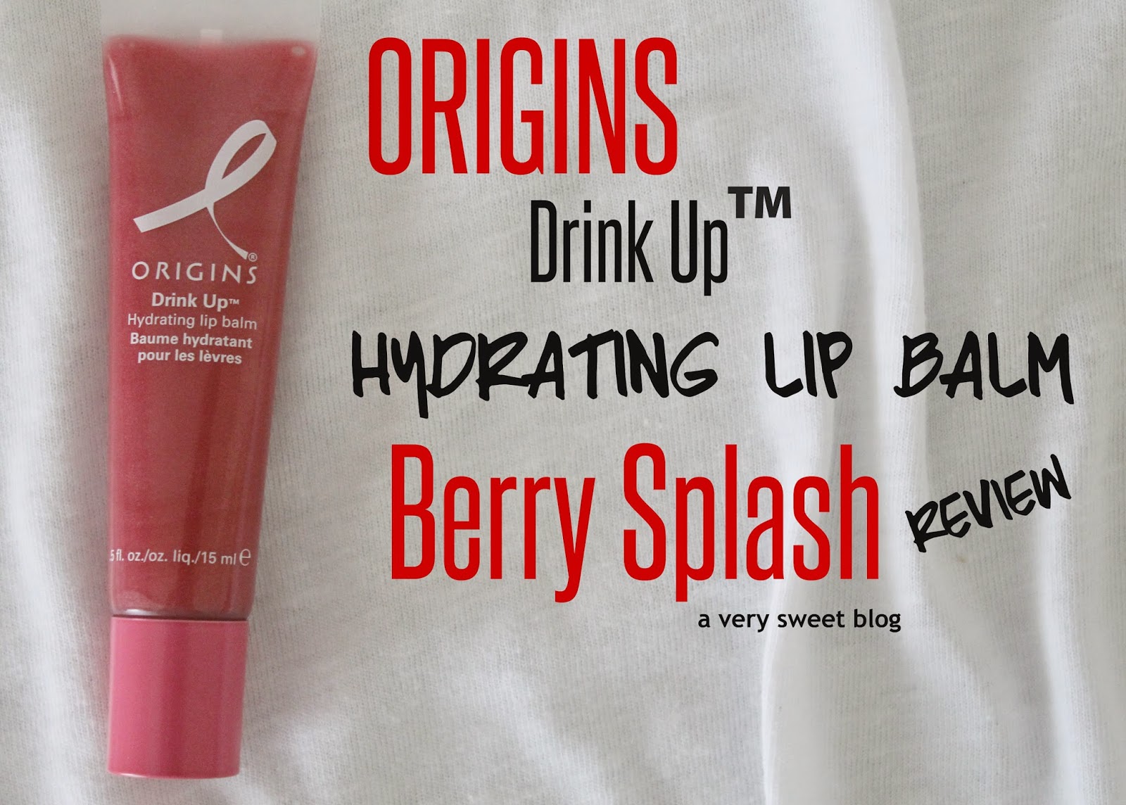 Origins Drink Up Hydrating Berry Splash Lip Balm + Estee Lauder