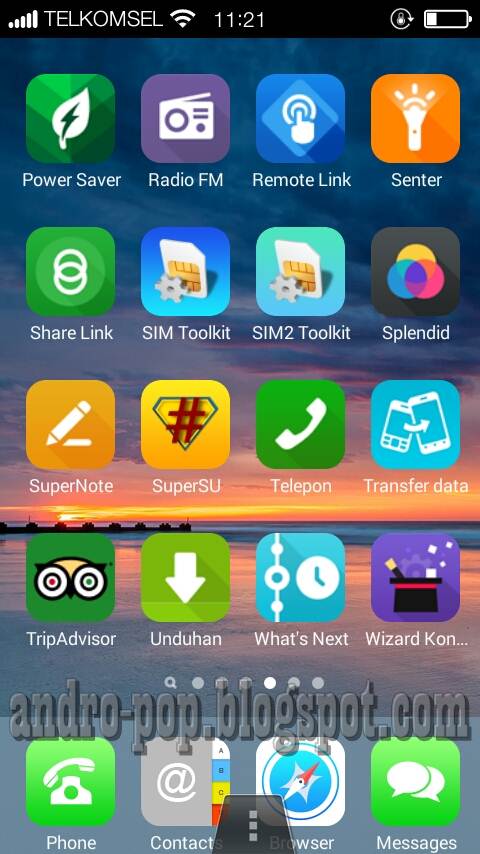 Sulap Tampilan Android Menjadi iPhone iOS Nan Keren