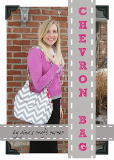 Chevron Bag by Gina's Craft Corner