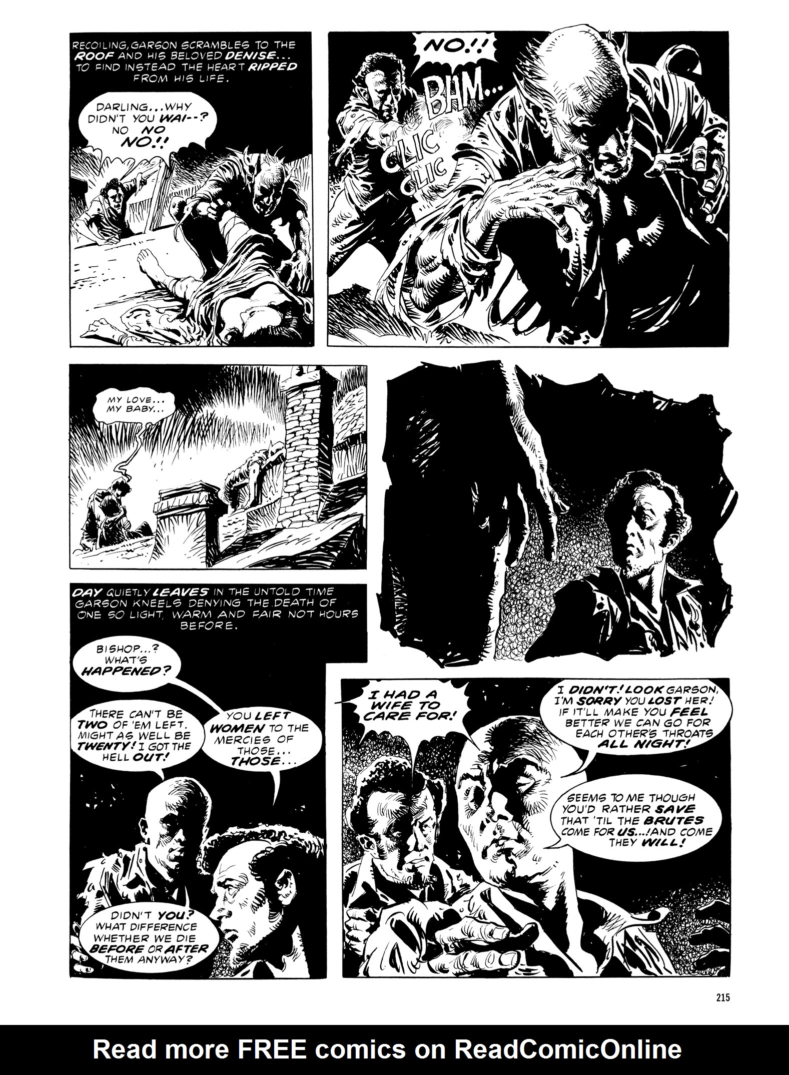 Read online Eerie Archives comic -  Issue # TPB 12 - 216