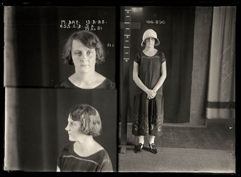 35 Vintage Female Mugshots From Between 1910s And 1930s