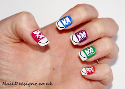 Converse Nail Art 7