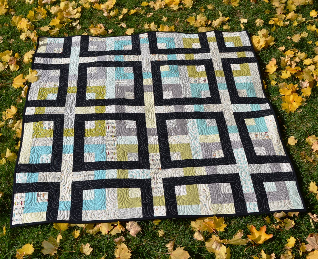 Happy Quilting Square Dance A Finished Quilt and a New Pattern