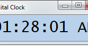 jugad2 - Vasudev Ram on software innovation: Digital Clock created in ...
