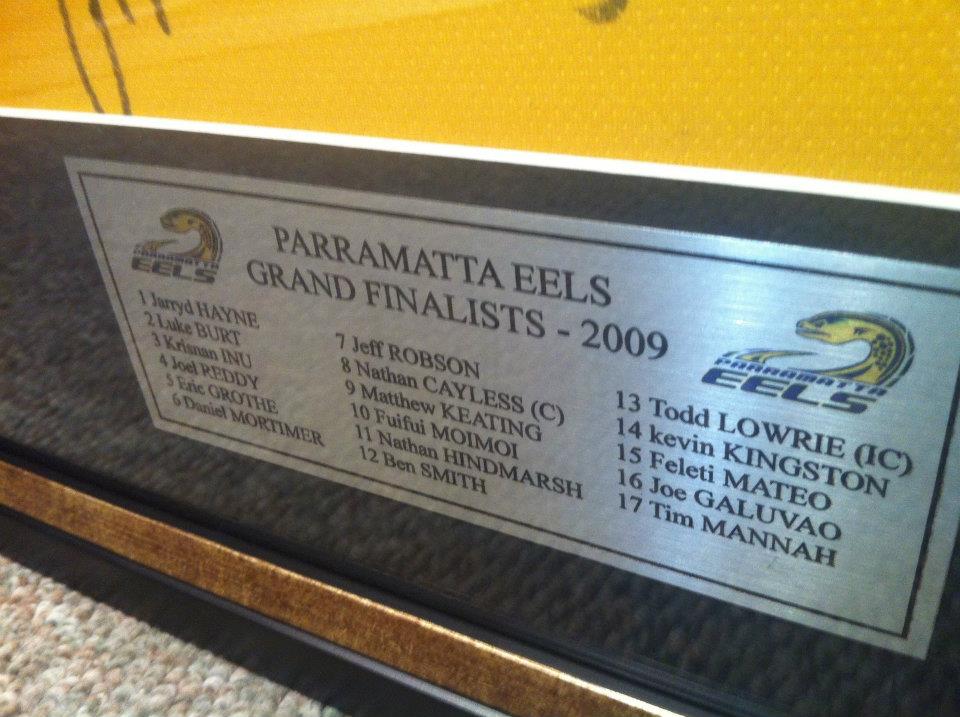 Redcliffe Framing Football Jersey Framing, Redcliffe Framing, Picture