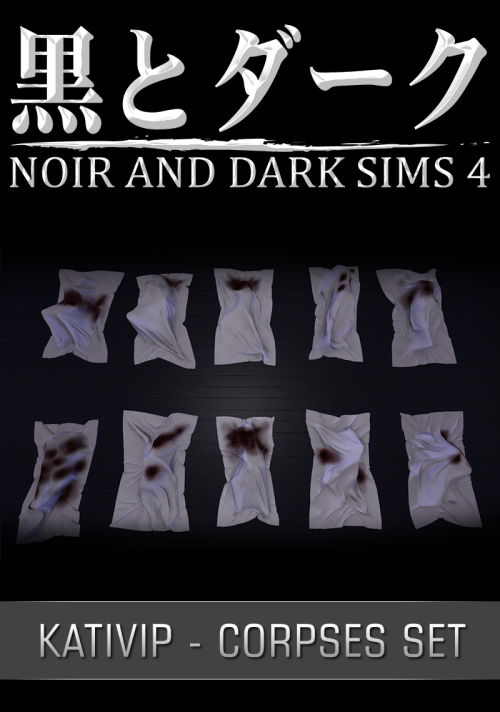 Ts4 Kativip Corpses Noir And Dark Sims