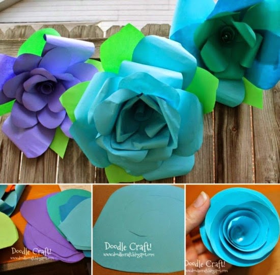 Ideas & Products: DIY Giant Paper Flowers
