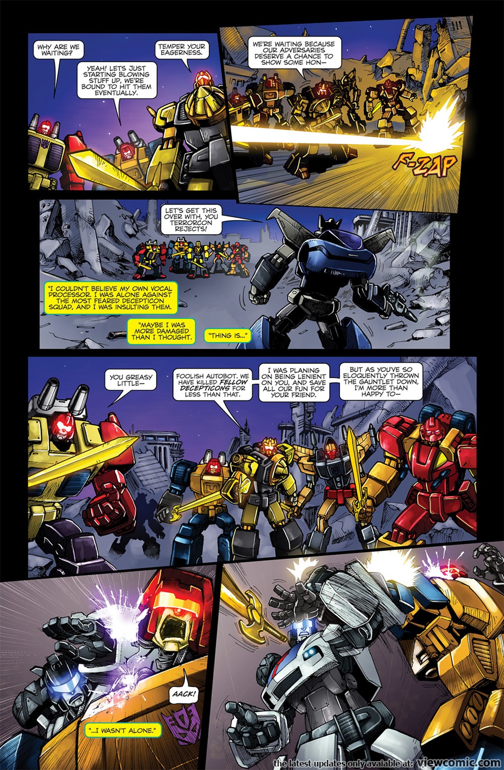 Transformers Spotlight Jazz (2009) Read All Comics Online For Free