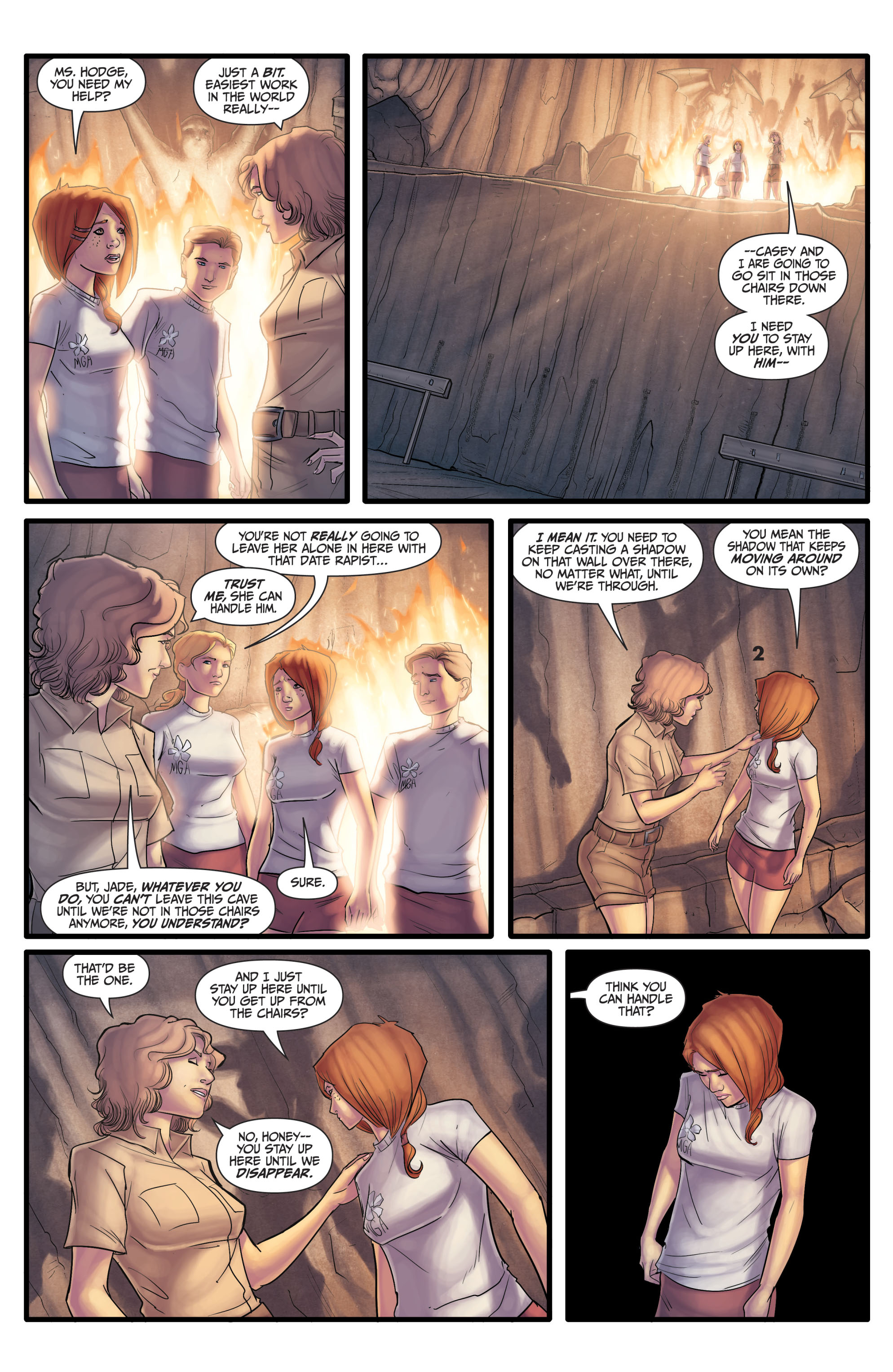 Read online Morning Glories comic -  Issue #13 - 29