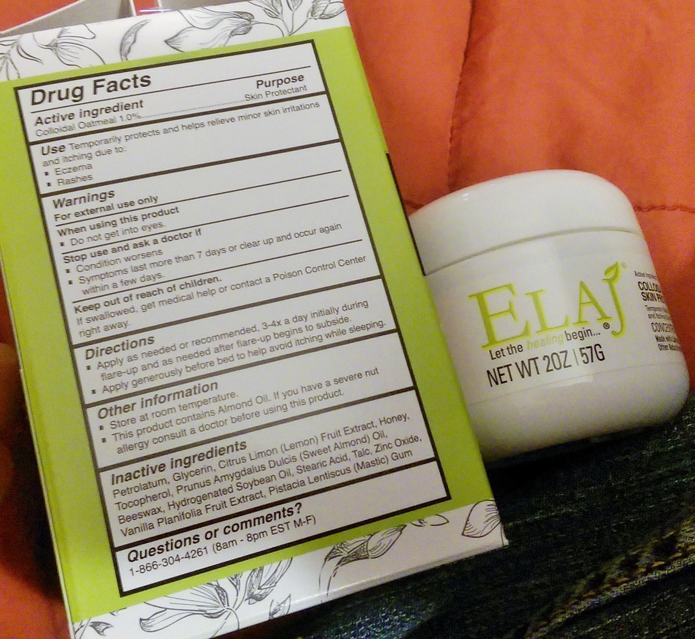 Dollar . Store . Makeup . Hauls (review) ELAJ eczema cream from Dollar