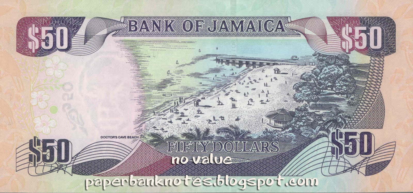hybrid: Jamaica - $50 Hybrid 2013-