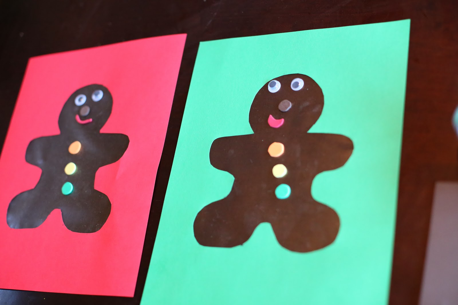 Christmas Craft for Kids Scented Gingerbread Man Art