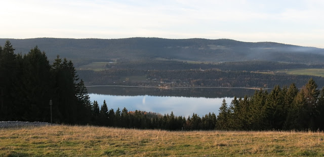 Vue sur le lac de Joux