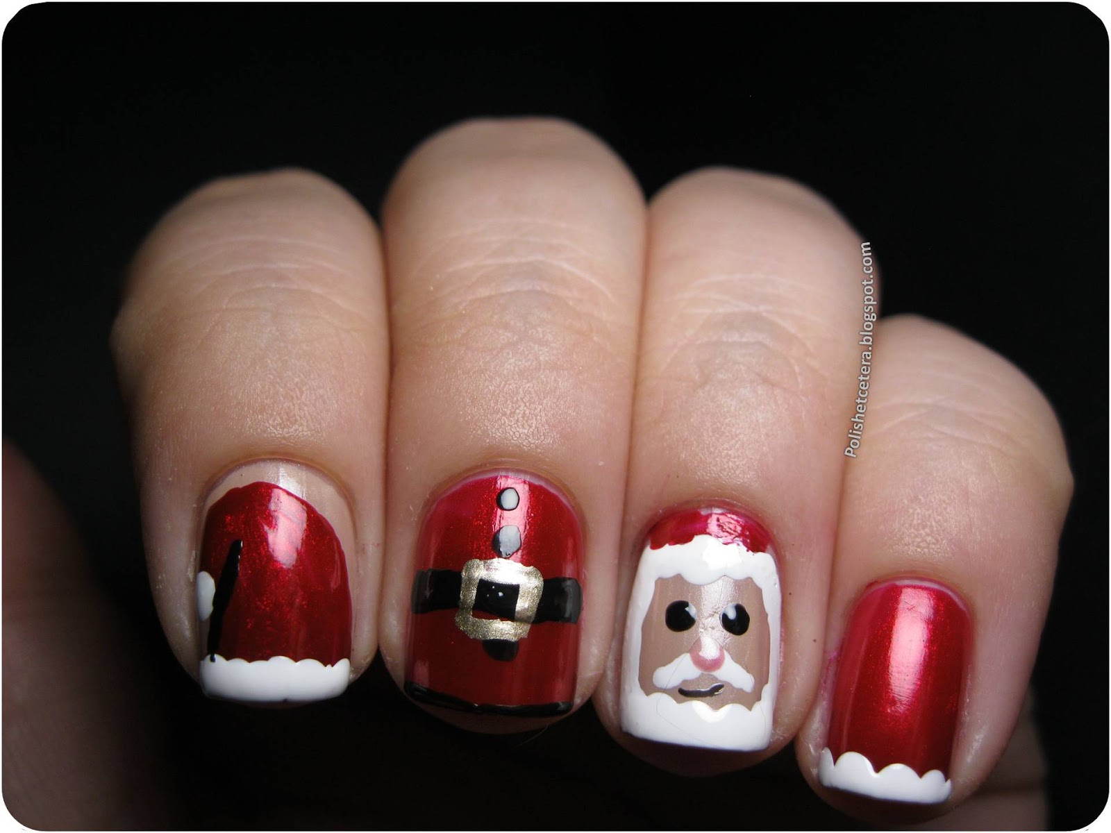 Santa Nails! - Polish Etc.