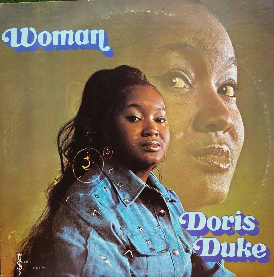ドリス・デュークのアルバム『Woman』のジャケット