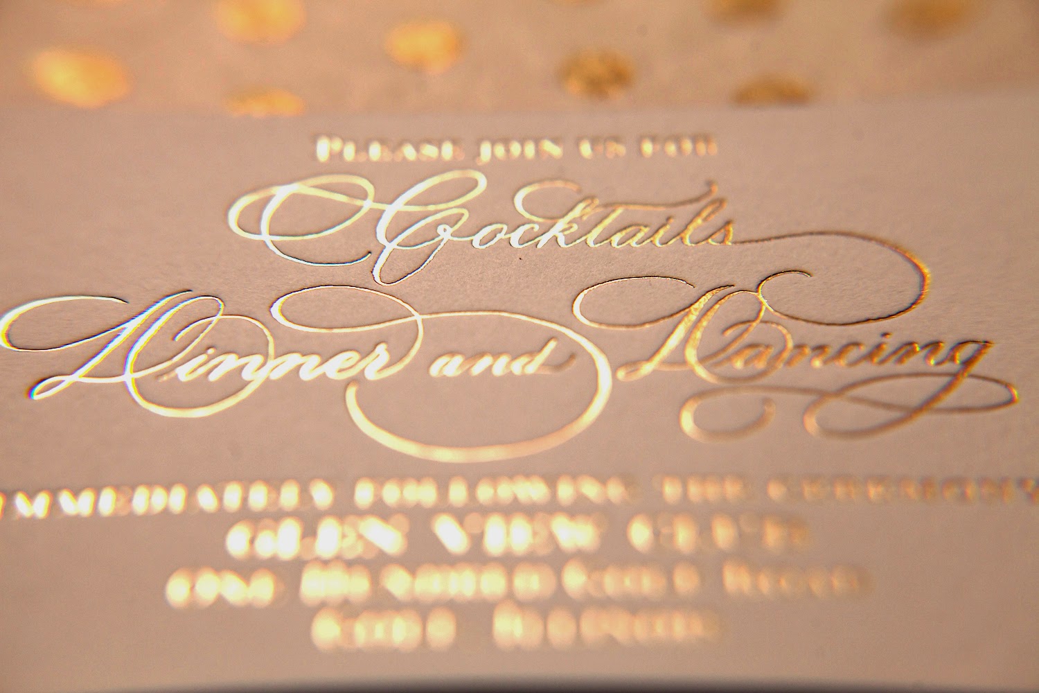 Calligraphy Wedding Invitations